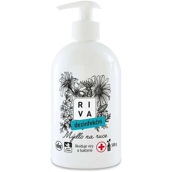 Dezinfekční mýdlo na ruce Riva – 500 g