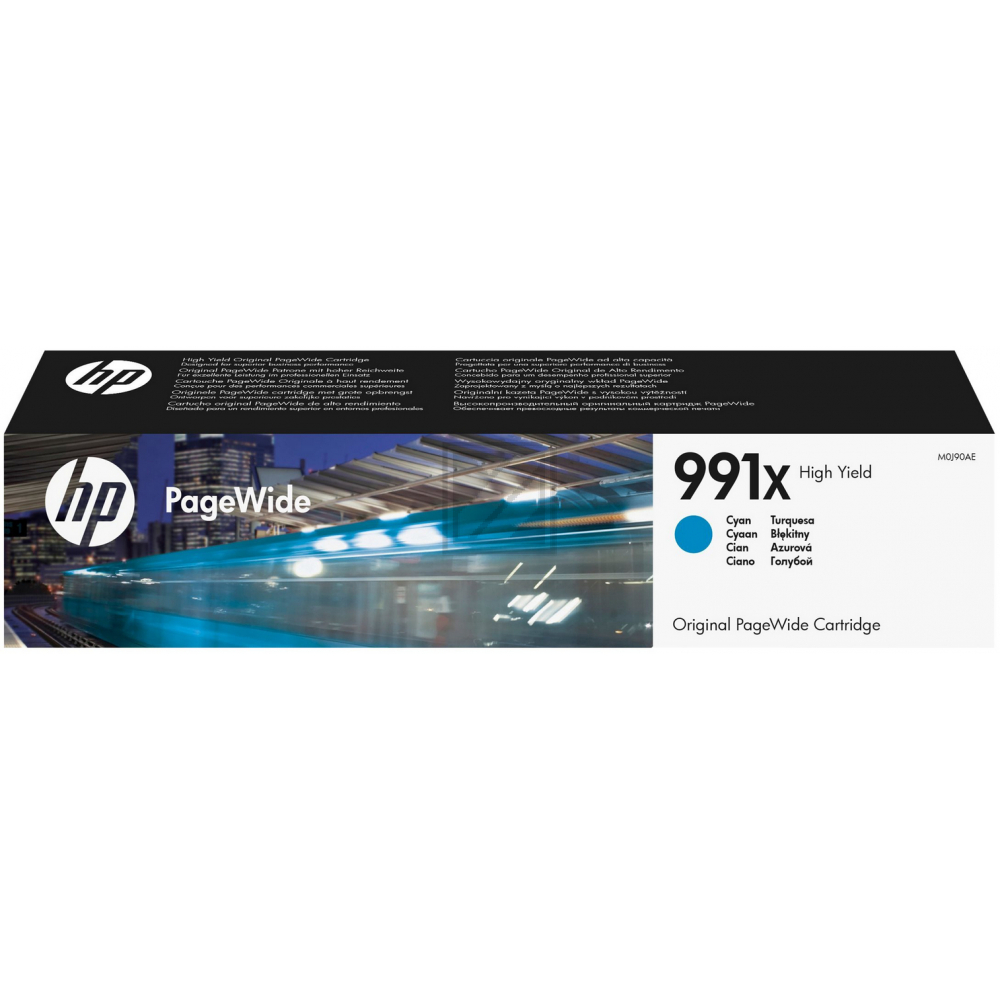 Original HP M0J90AE / 991X Tinte cyan
