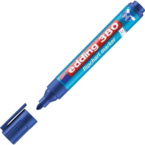 Popisovač na flipchart Edding 380, modrý