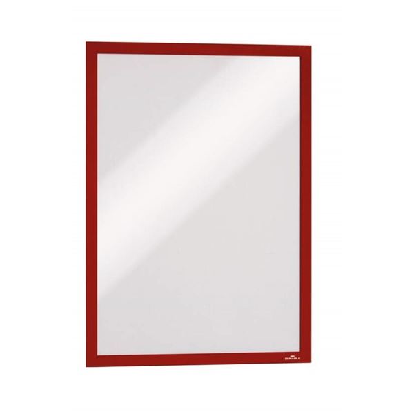 Samolepicí rámečky Duraframe, A3, červené, 2 ks