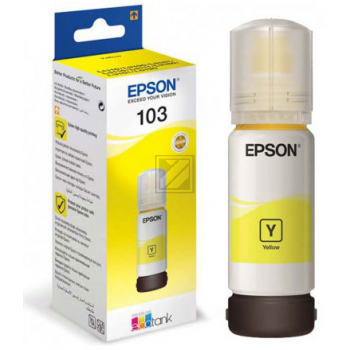 Original Epson C13T00S44A / 103 Tinte gelb