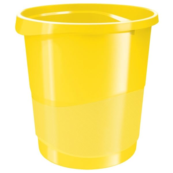 Odpadkový koš Esselte VIVIDA, 14 l, žlutý