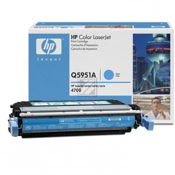 Original HP Q5951A / 643A Toner cyan