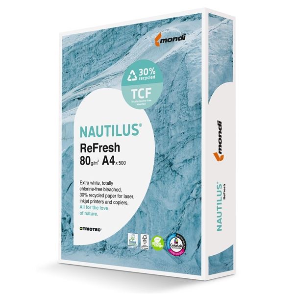 Papír Nautilus Refresh, A4, 80 g/m2