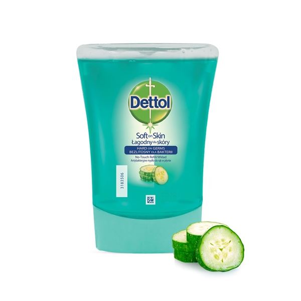Náhradní náplň do dávkovače Dettol, okurka 250 ml