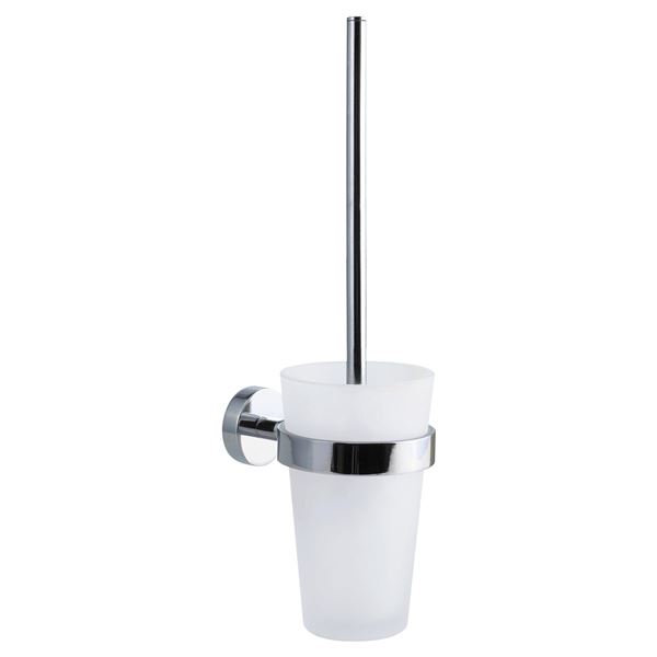Sada WC štětky tesa® Smooz, chromovaný kov