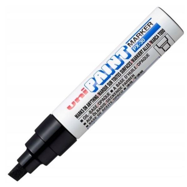 Lakový popisovač UNI PX-30, černý