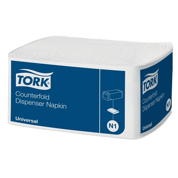 Ubrousky do zás.Tork-Counterfold,N1,bílé,7200 ks
