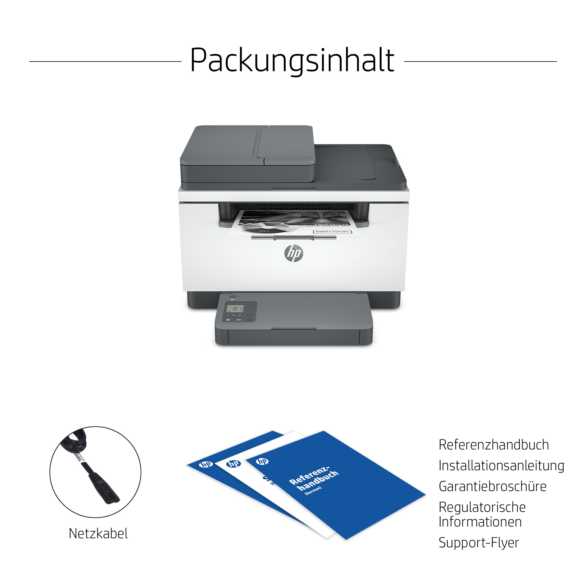 HP LaserJet MFP M234sdn Drucker, Drucken, Kopieren, Scannen, Scannen an E-Mail; Scannen an PDF; Kompakte Größe; Energieeffizient; Schneller beidseitiger Druck; ADF für 40 Blatt HP LaserJet MFP M234sdn Drucker, Drucken, Kopieren, Scannen, Scannen an E-Mail; Scannen an PDF; Kompakte Größe; Energieeffizient; Schneller beidseitiger Druck; ADF für 40 Blatt
