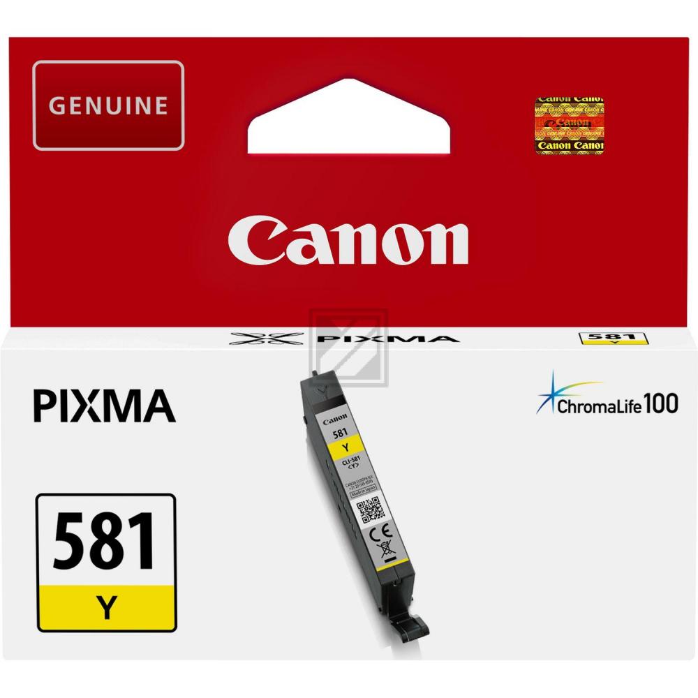 Original Canon 2105C001 / 581Y Tinte Gelb