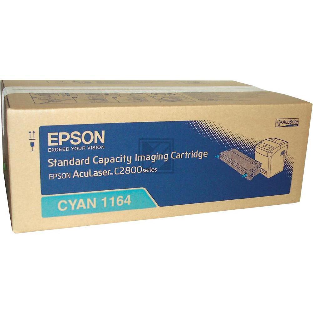 Original Epson C13S051164 / 1164 Toner cyan