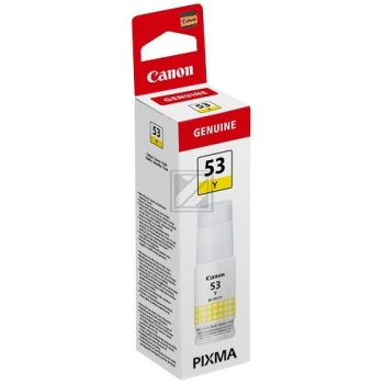 Original Canon 4690C001 / GI-53Y Tinte gelb