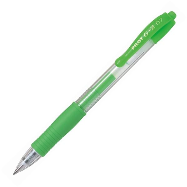 Gelový roller Pilot G-2  07 Neon - zelený