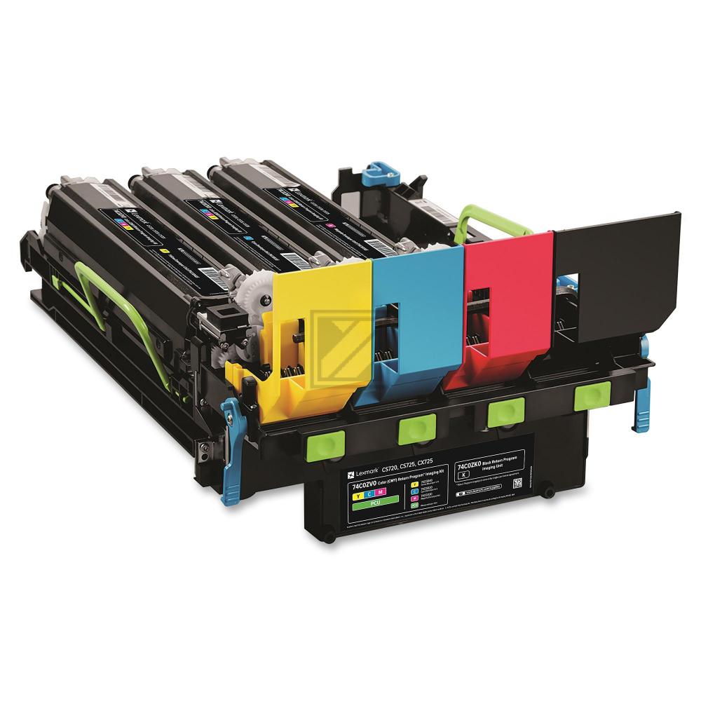 Original Lexmark 74C0Z50 Fotoleitereinheit color