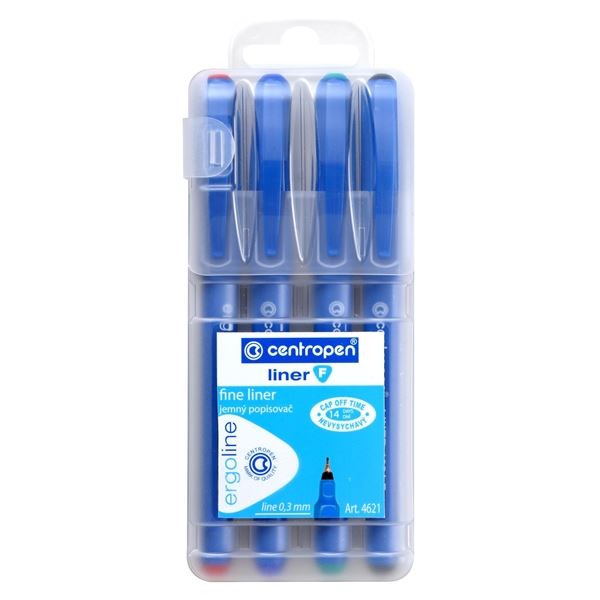 Liner Centropen 4621 F, sada 4 barev