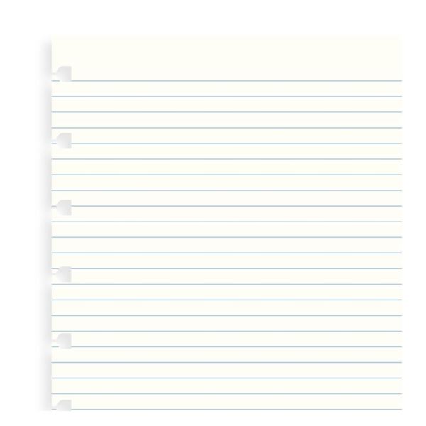 Náhradní listy do Filofax Notebook, A5, linkované