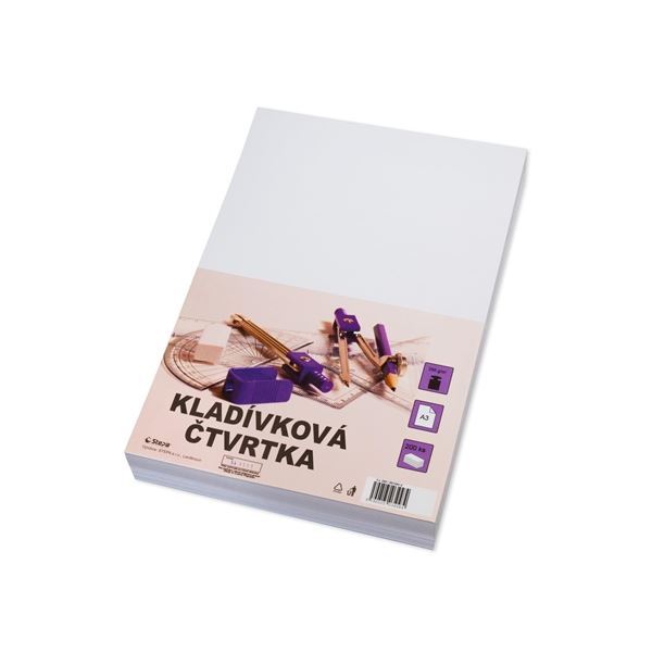 Kladívková čtvrtka - A3, 200 listů, 250 g/m2