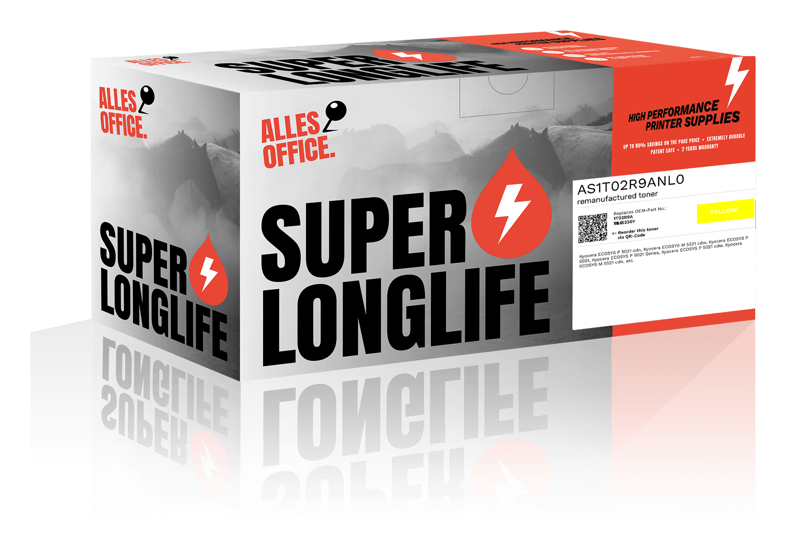 Superlonglife Kyocera 1T02R9ANL0 / TK-5230Y Toner žluť