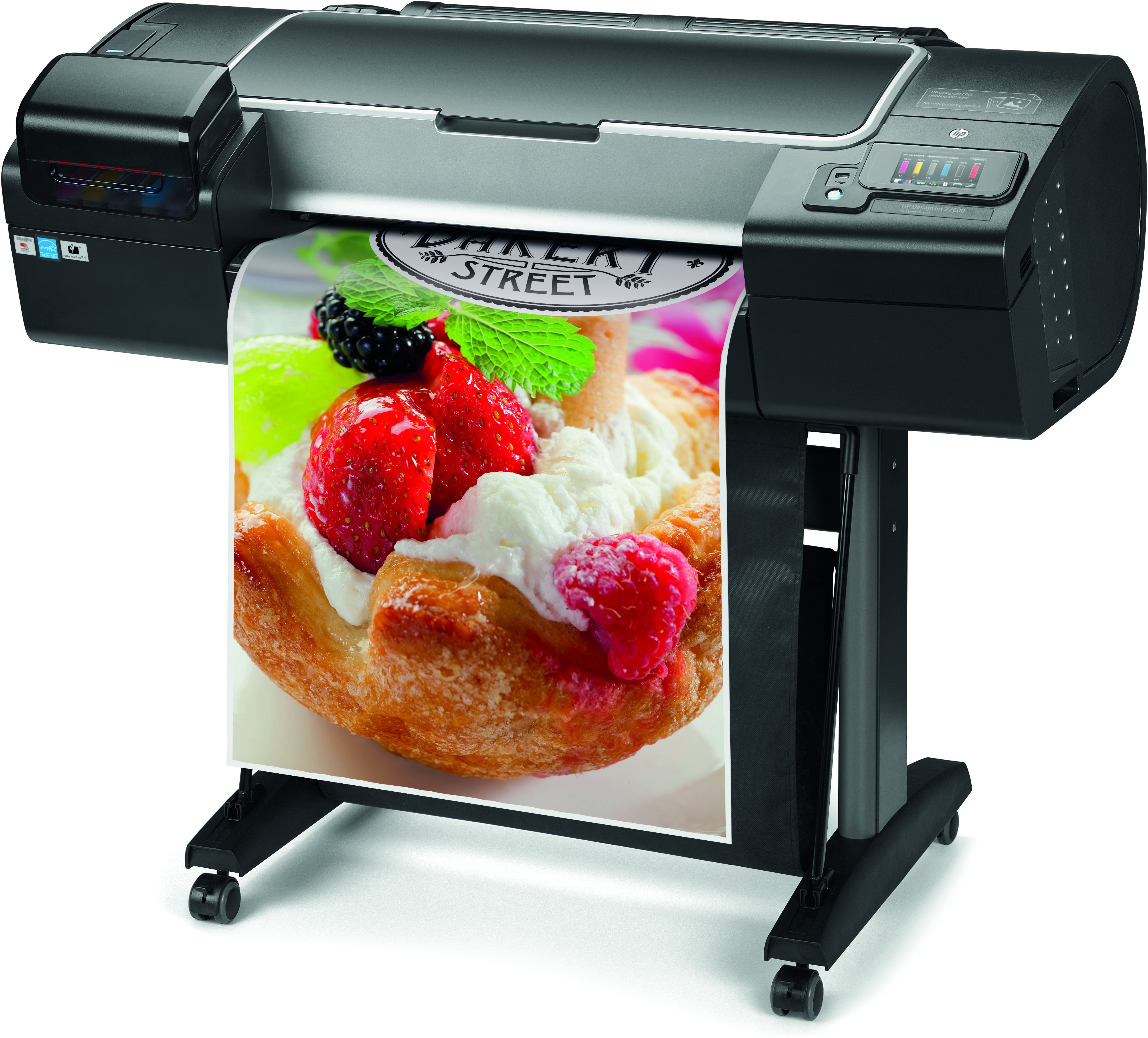 HP Designjet Z2600 24-in PostScript Großformatdrucker Thermal inkjet Farbe 2400 x 1200 DPI 610 x 1676 mm