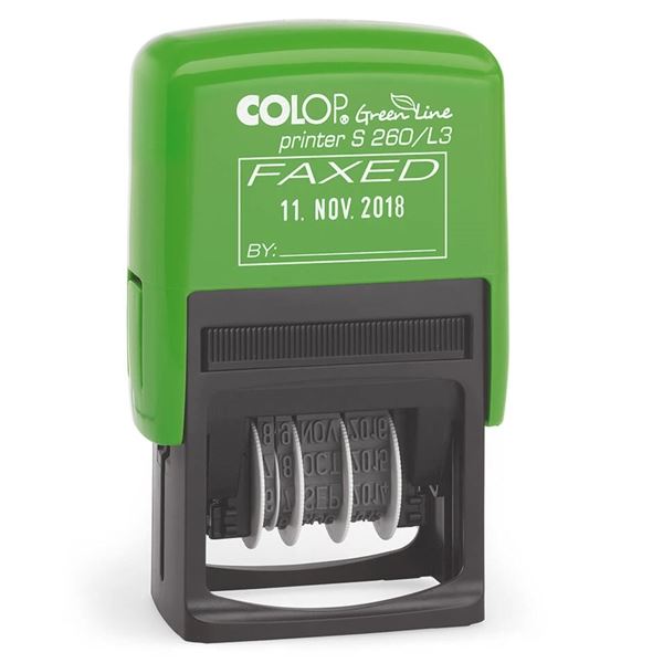Datumovka Colop Printy S 260/L3 s textem Vyřízeno