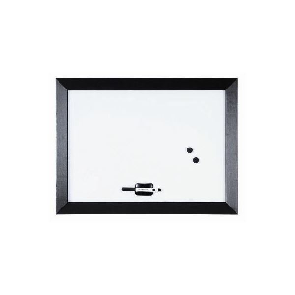 Magnetická tabule Kamashi, 60 x 45 cm, bílá/černá