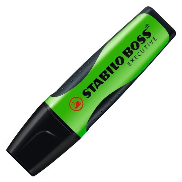 Zvýrazňovač STABILO BOSS EXECUTIVE, zelený