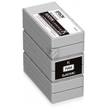 Original Epson C13S020563 / GJIC5(K) Tinte schwarz