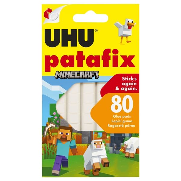Lepicí guma UHU tac patafix bílá, 80 ks