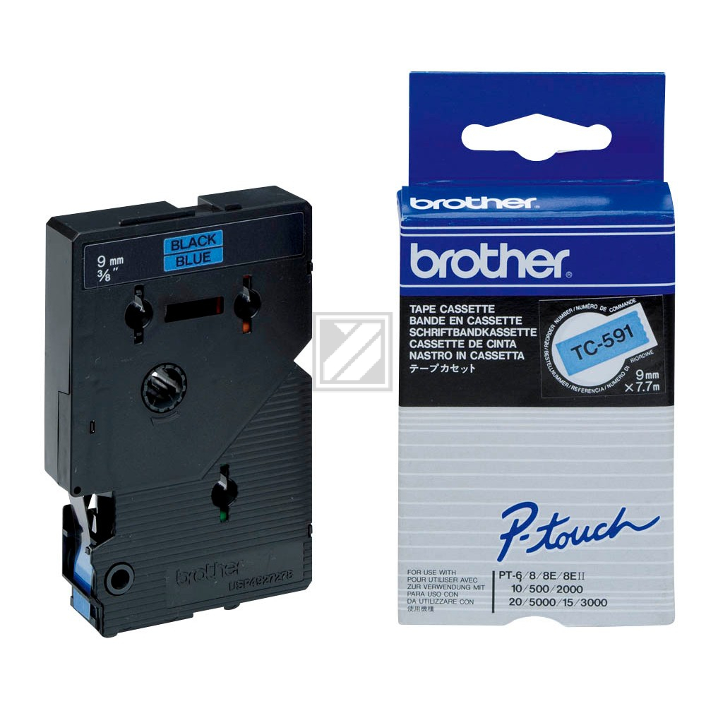 Brother Schriftband 9mm