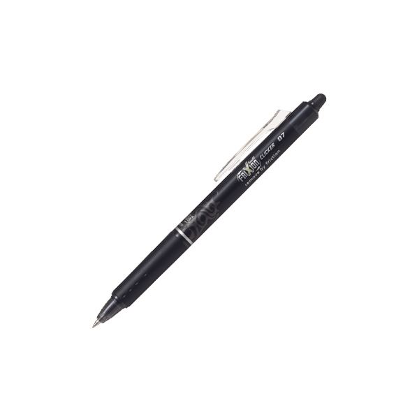 Gelový roller Pilot FriXion Clicker 07, černý