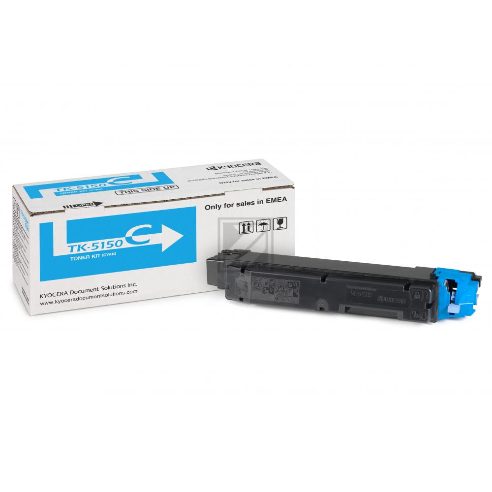 Original KYOCERA 1T02NSCNL0 / TK-5150C Toner cyan