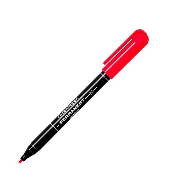 Permanentní popisovač Centropen 2846, červený