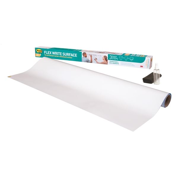 Post-it® Flex Write fólie - bílá, 1,219m x 1.829m