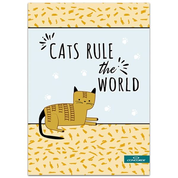 Záznamní kniha, A6, čtverečkovaná, 96 listů