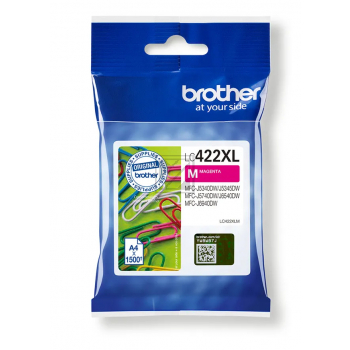 Original Brother LC422XLM Tinte magenta