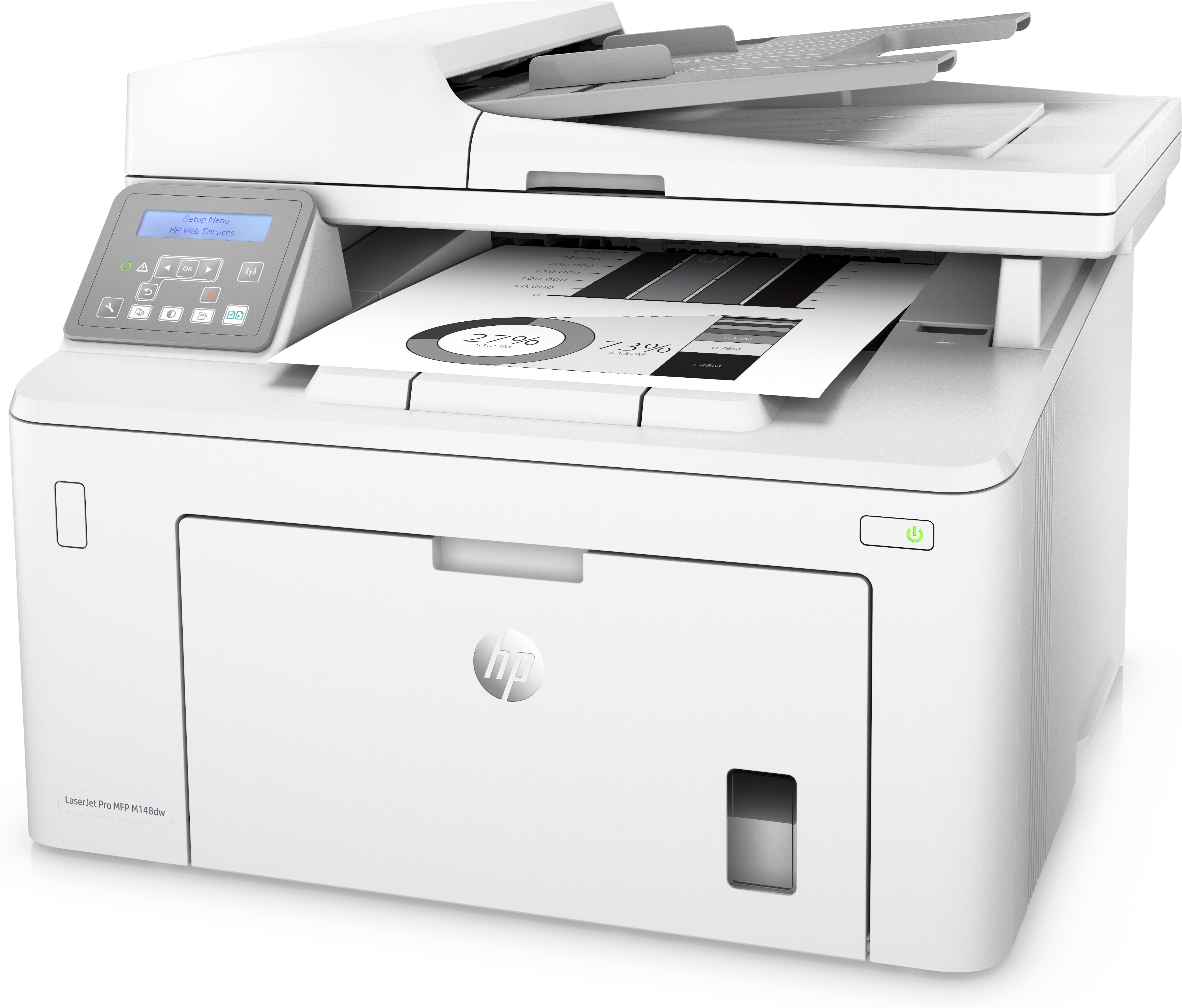 HP LaserJet Pro M148dw Laser A4 1200 x 1200 DPI 28 Seiten pro Minute WLAN