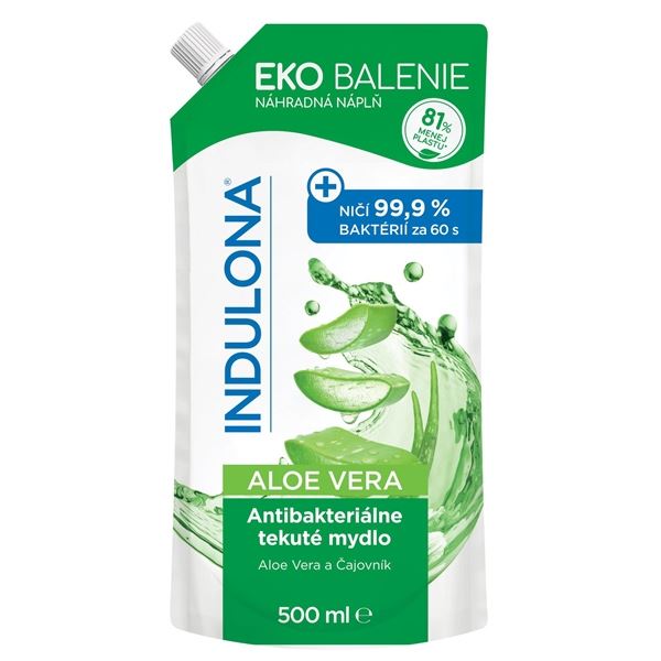 Náplň do tekutého mýdla Indulona -antibakt. 500 ml