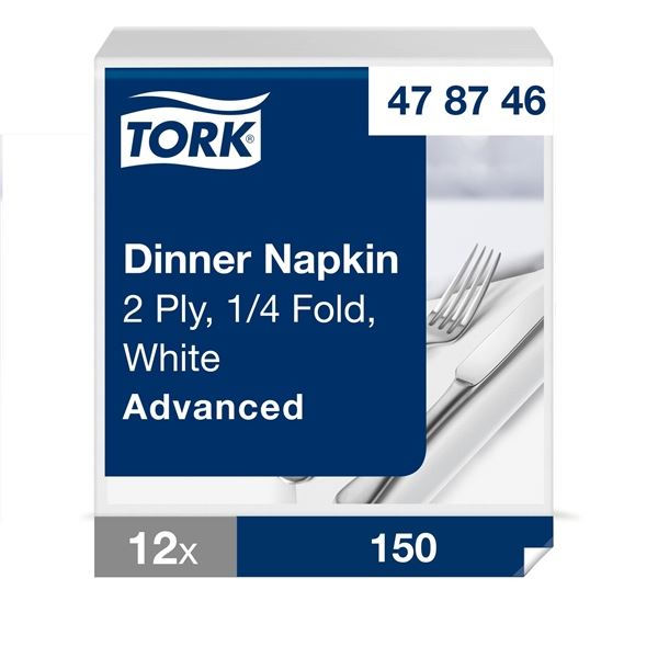 Papírové ubrousky Tork - 12x 150 ks
