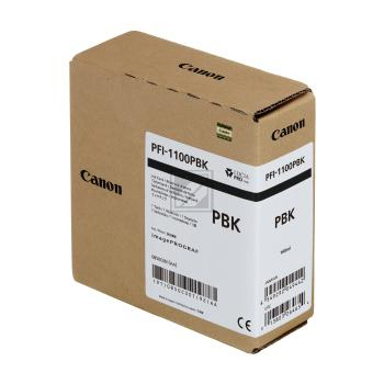 Original Canon 0850C001 / PFI-1100PBK Tinte schwarz foto