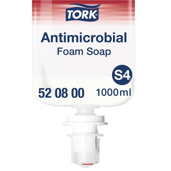 Antimikrobiální pěnové mýdlo Tork Premium, 1 l