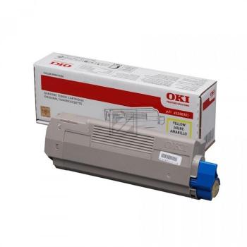 Original OKI 45396301 Toner gelb
