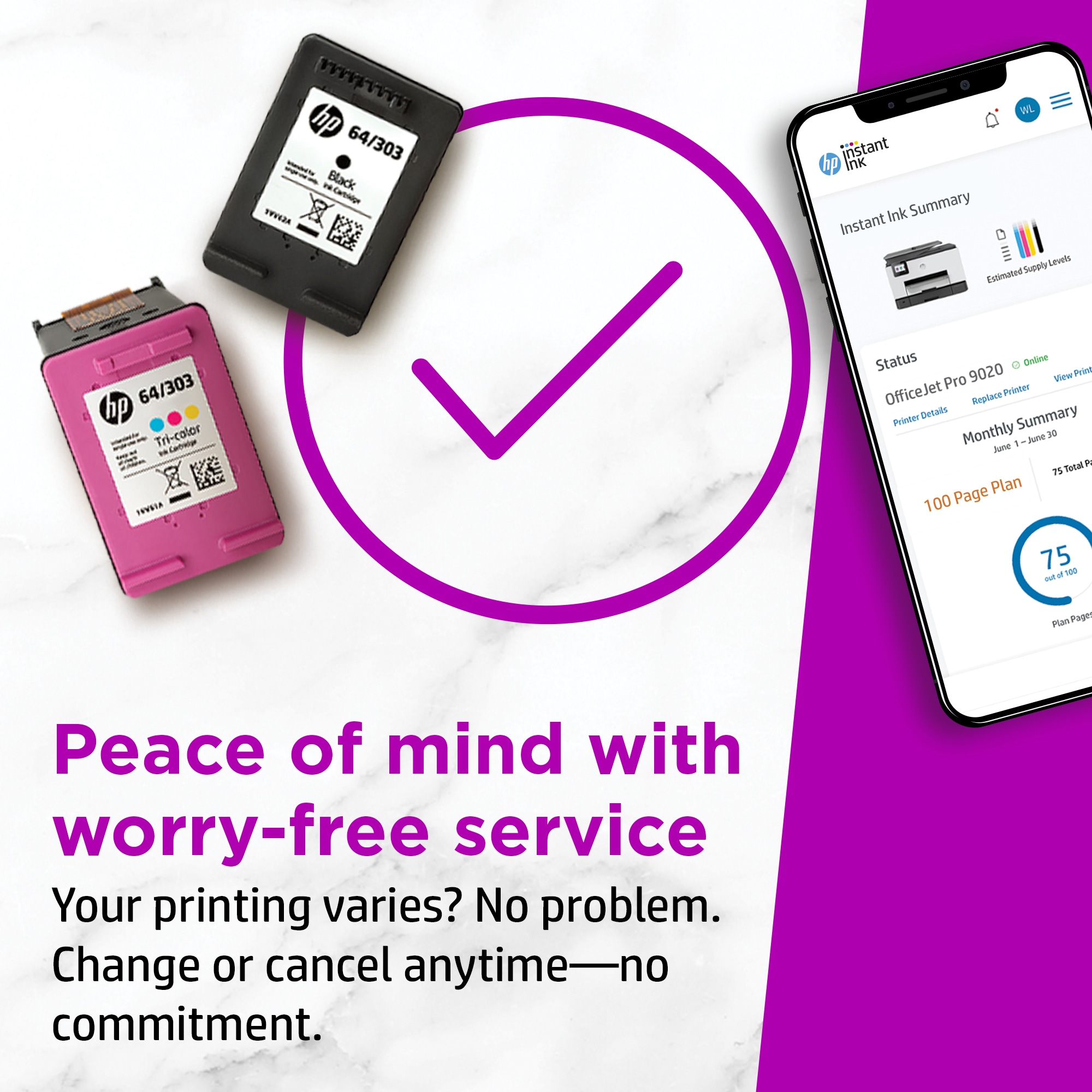 HP ENVY Pro 6420 All-in-One-Drucker, Drucken, kopieren, scannen, Wireless, mobiler Faxversand