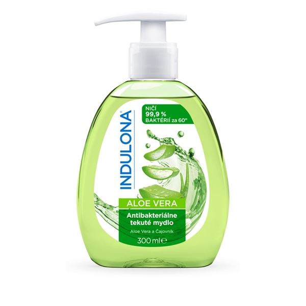 Tekuté mýdlo Indulona - antibakteriální, aloe, 300