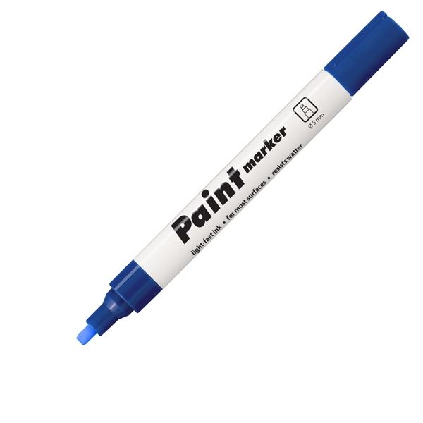 Lakový popisovač Centropen 9100, modrý
