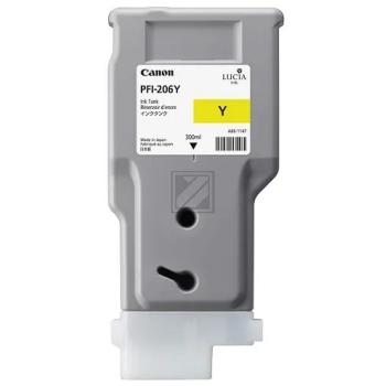 Original Canon 5306B001 / PFI-206Y Tinte gelb