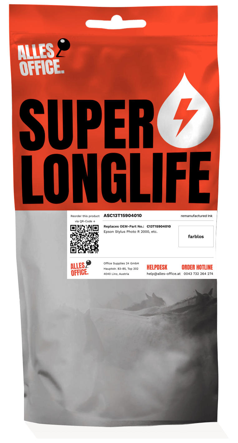 Superlonglife Epson C13T15904010 / T1590 Ink bezbarvý