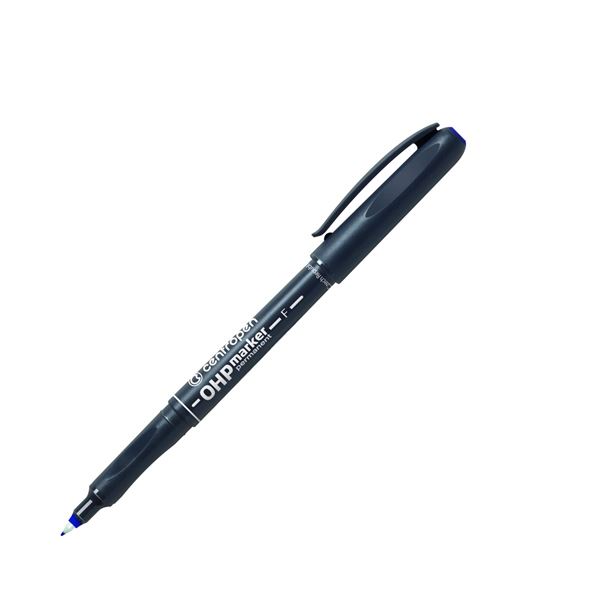 Popisovač na fólie Centropen 2636, modrý