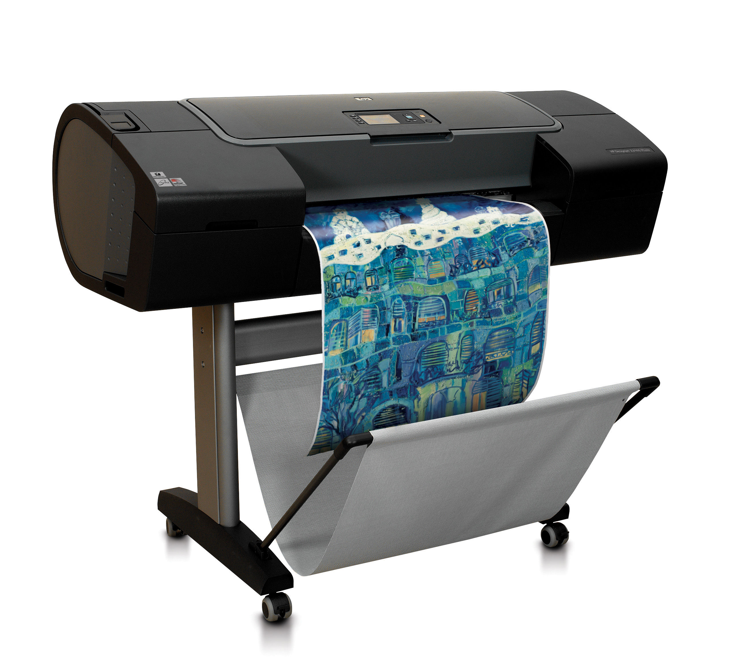 HP Designjet Z2100 24" Großformatdrucker Thermal inkjet Farbe 2400 x 1200 DPI Eingebauter Ethernet-Anschluss