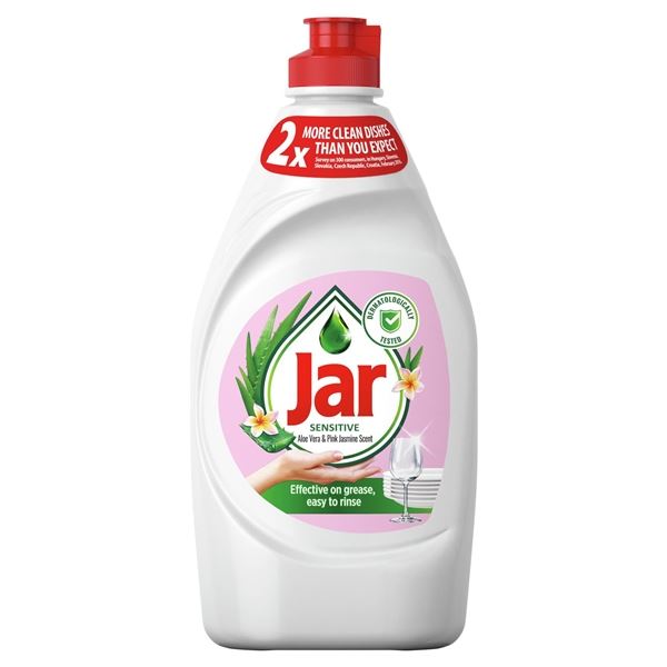 Prostředek na nádobí Jar Sensitive aloe, 450 ml