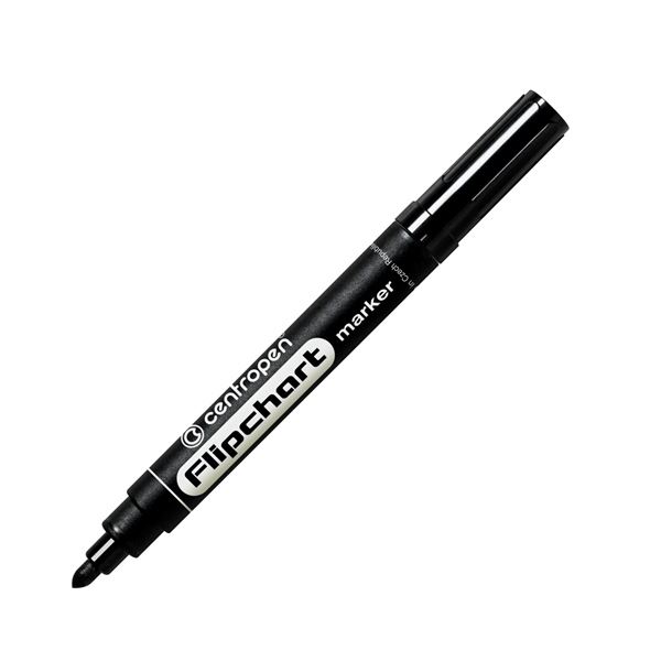 Popisovač na flipchart Centropen 8550, černý